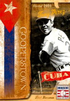 2013 Panini Cooperstown - International Play #8 Tony Perez Front