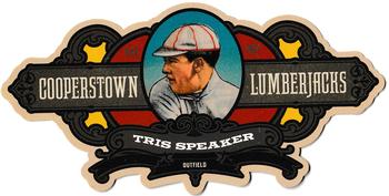 2013 Panini Cooperstown - Lumberjacks Die Cut #2 Tris Speaker  Front