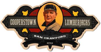 2013 Panini Cooperstown - Lumberjacks Die Cut #10 Sam Crawford  Front