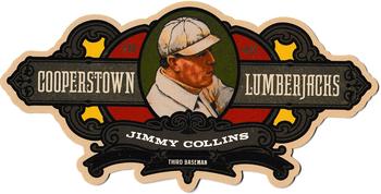 2013 Panini Cooperstown - Lumberjacks Die Cut #14 Jimmy Collins  Front