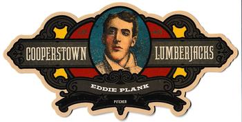 2013 Panini Cooperstown - Lumberjacks Die Cut #15 Eddie Plank  Front