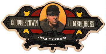 2013 Panini Cooperstown - Lumberjacks Die Cut #20 Joe Tinker Front