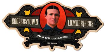 2013 Panini Cooperstown - Lumberjacks Die Cut #24 Frank Chance  Front