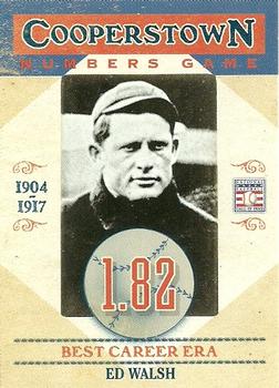 2013 Panini Cooperstown - Numbers Game #3 Ed Walsh Front
