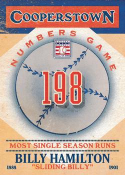 2013 Panini Cooperstown - Numbers Game #8 Billy Hamilton Front