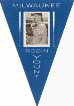 2013 Panini Cooperstown - Pennants Blue #16 Robin Yount Front