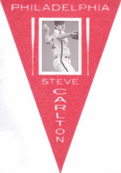 2013 Panini Cooperstown - Pennants Red #24 Steve Carlton Front