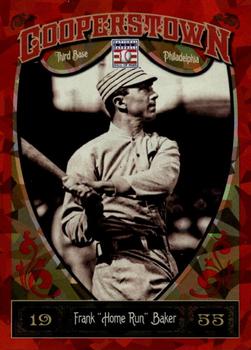 2013 Panini Cooperstown - Red Crystal #12 Home Run Baker Front