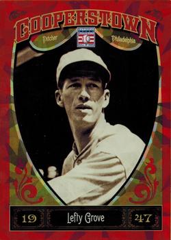 2013 Panini Cooperstown - Red Crystal #25 Lefty Grove Front