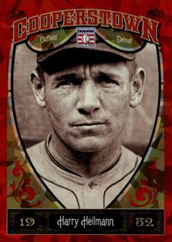 2013 Panini Cooperstown - Red Crystal #34 Harry Heilmann Front