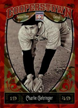 2013 Panini Cooperstown - Red Crystal #46 Charlie Gehringer Front