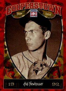 2013 Panini Cooperstown - Red Crystal #52 Hal Newhouser Front