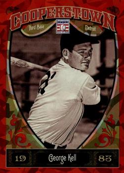 2013 Panini Cooperstown - Red Crystal #54 George Kell Front