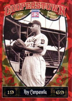 2013 Panini Cooperstown - Red Crystal #55 Roy Campanella Front