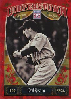 2013 Panini Cooperstown - Red Crystal #59 Phil Rizzuto Front