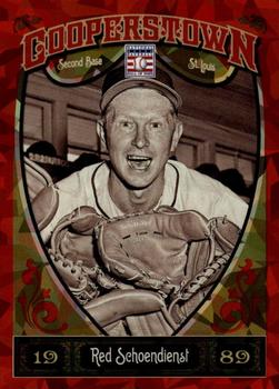 2013 Panini Cooperstown - Red Crystal #69 Red Schoendienst Front