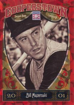 2013 Panini Cooperstown - Red Crystal #79 Bill Mazeroski Front