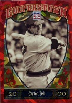 2013 Panini Cooperstown - Red Crystal #93 Carlton Fisk Front