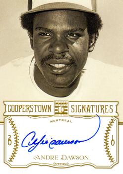 2013 Panini Cooperstown - Signatures #HOF-DAW Andre Dawson Front