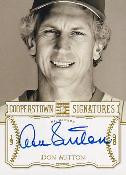 2013 Panini Cooperstown - Signatures #HOF-DST Don Sutton Front