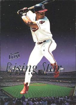 1996 Ultra - Rising Stars #9 Manny Ramirez Front