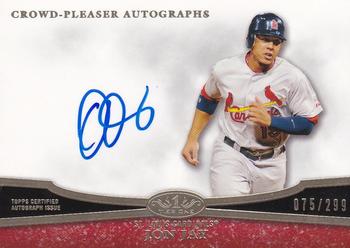 2013 Topps Tier One - Crowd Pleaser Autographs #CPA-JJ2 Jon Jay Front