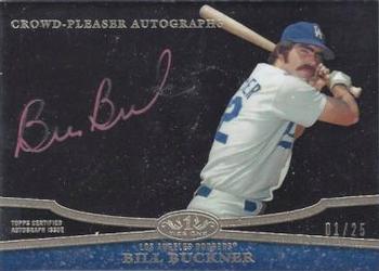 2013 Topps Tier One - Crowd Pleaser Autographs Red Ink #CPA-BB2 Bill Buckner Front