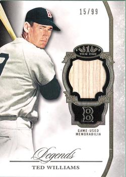 2013 Topps Tier One - Legends Relics #TORL-TW Ted Williams Front