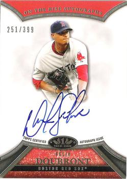 2013 Topps Tier One - On the Rise Autographs #ORA-FD1 Felix Doubront Front