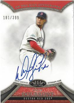 2013 Topps Tier One - On the Rise Autographs #ORA-FD2 Felix Doubront Front