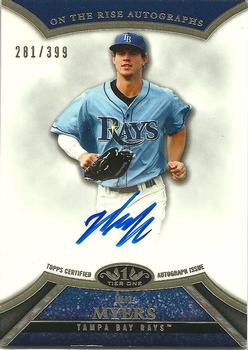 2013 Topps Tier One - On the Rise Autographs #ORA-WM2 Wil Myers Front
