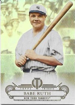 2014 Topps Tribute #12 Babe Ruth Front