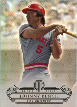 2014 Topps Tribute #44 Johnny Bench Front