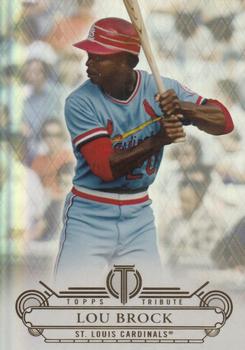 2014 Topps Tribute #55 Lou Brock Front