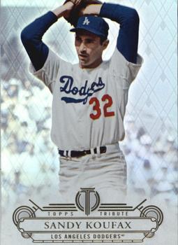 2014 Topps Tribute #82 Sandy Koufax Front