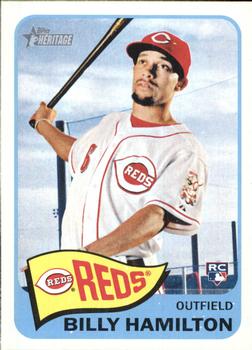 2014 Topps Heritage #H525 Billy Hamilton Front