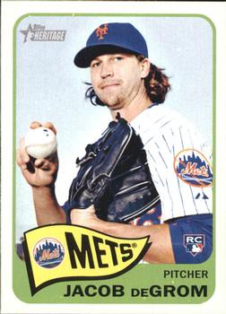 2014 Topps Heritage #H549 Jacob deGrom Front