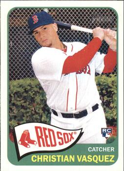 2014 Topps Heritage #H559 Christian Vazquez Front