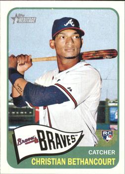 2014 Topps Heritage #H567 Christian Bethancourt Front