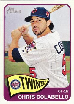 2014 Topps Heritage #H587 Chris Colabello Front