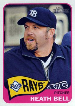 2014 Topps Heritage #71 Heath Bell Front