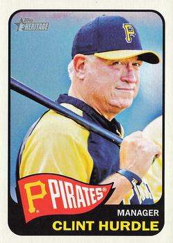 2014 Topps Heritage #91 Clint Hurdle Front