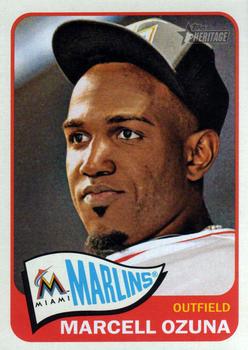 2014 Topps Heritage #112 Marcell Ozuna Front