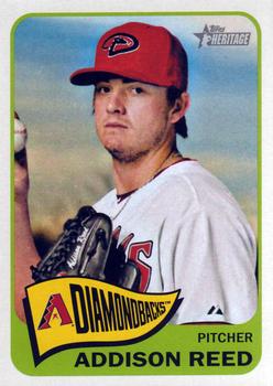 2014 Topps Heritage #114 Addison Reed Front