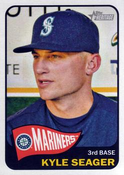 2014 Topps Heritage #157 Kyle Seager Front