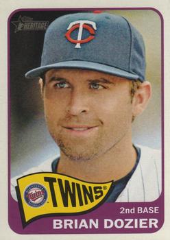 2014 Topps Heritage #169 Brian Dozier Front