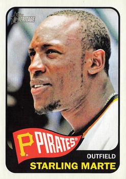 2014 Topps Heritage #205 Starling Marte Front