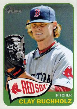 2014 Topps Heritage #213 Clay Buchholz Front