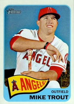 2014 Topps Heritage #250 Mike Trout Front
