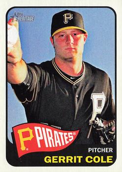 2014 Topps Heritage #499 Gerrit Cole Front